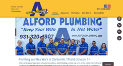 Desktop Screenshot of alfordplumbing.com